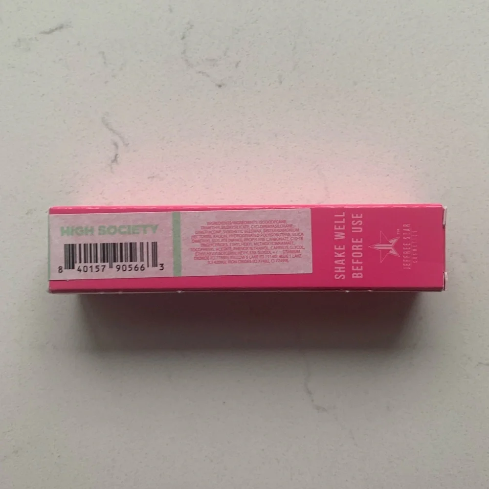 Jeffree Star Velour Liquid Lipstick - High Society (Mint Green/Matte Finish) NWB